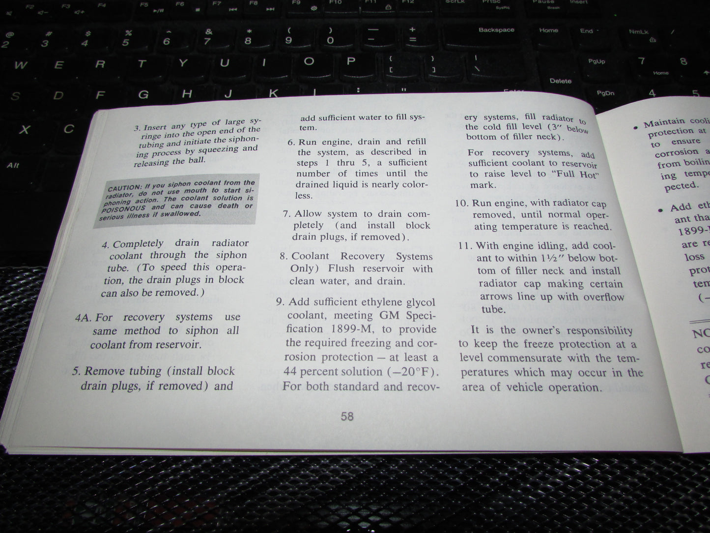 Chevrolet Monte Carlo (1973) Owners Manual