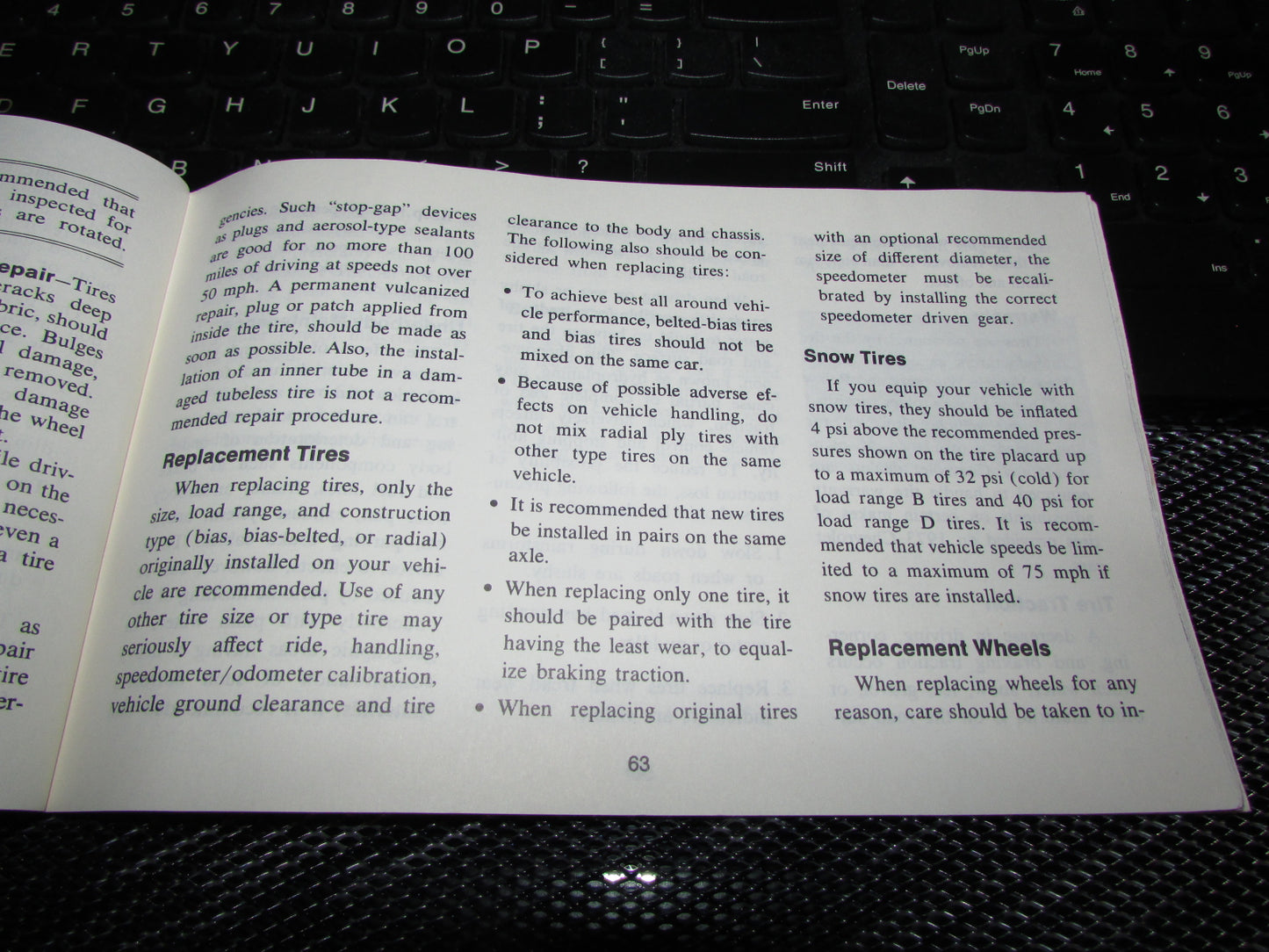 Chevrolet Monte Carlo (1973) Owners Manual