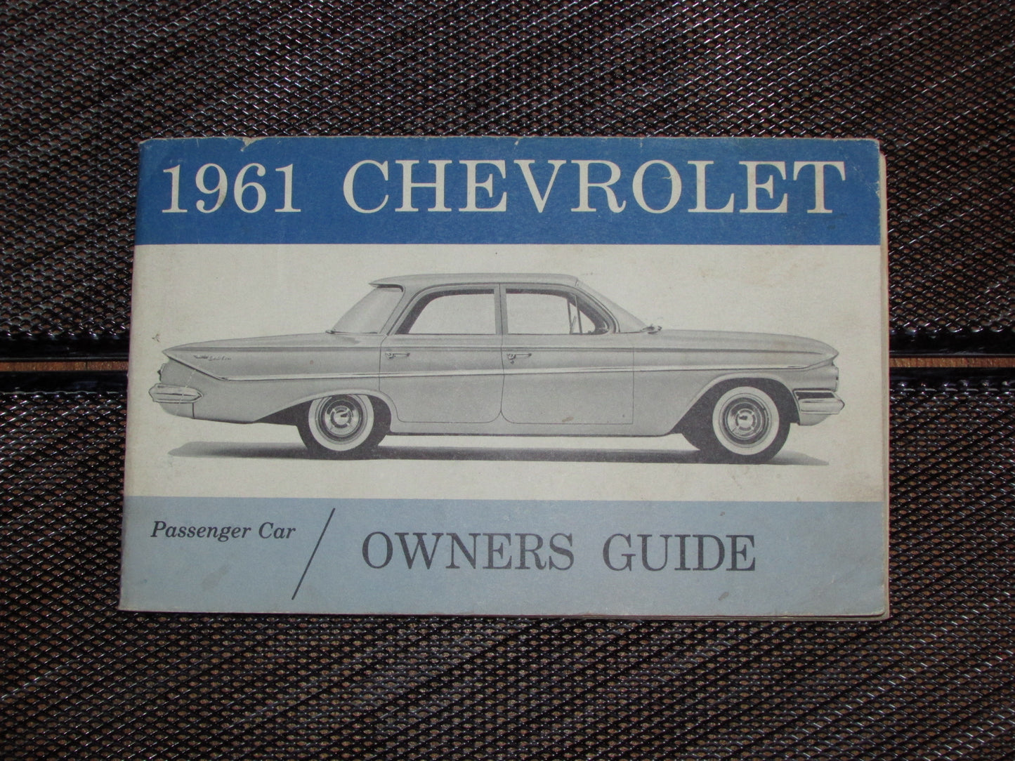 Chevrolet Passenger Car (1961) Owners Manual