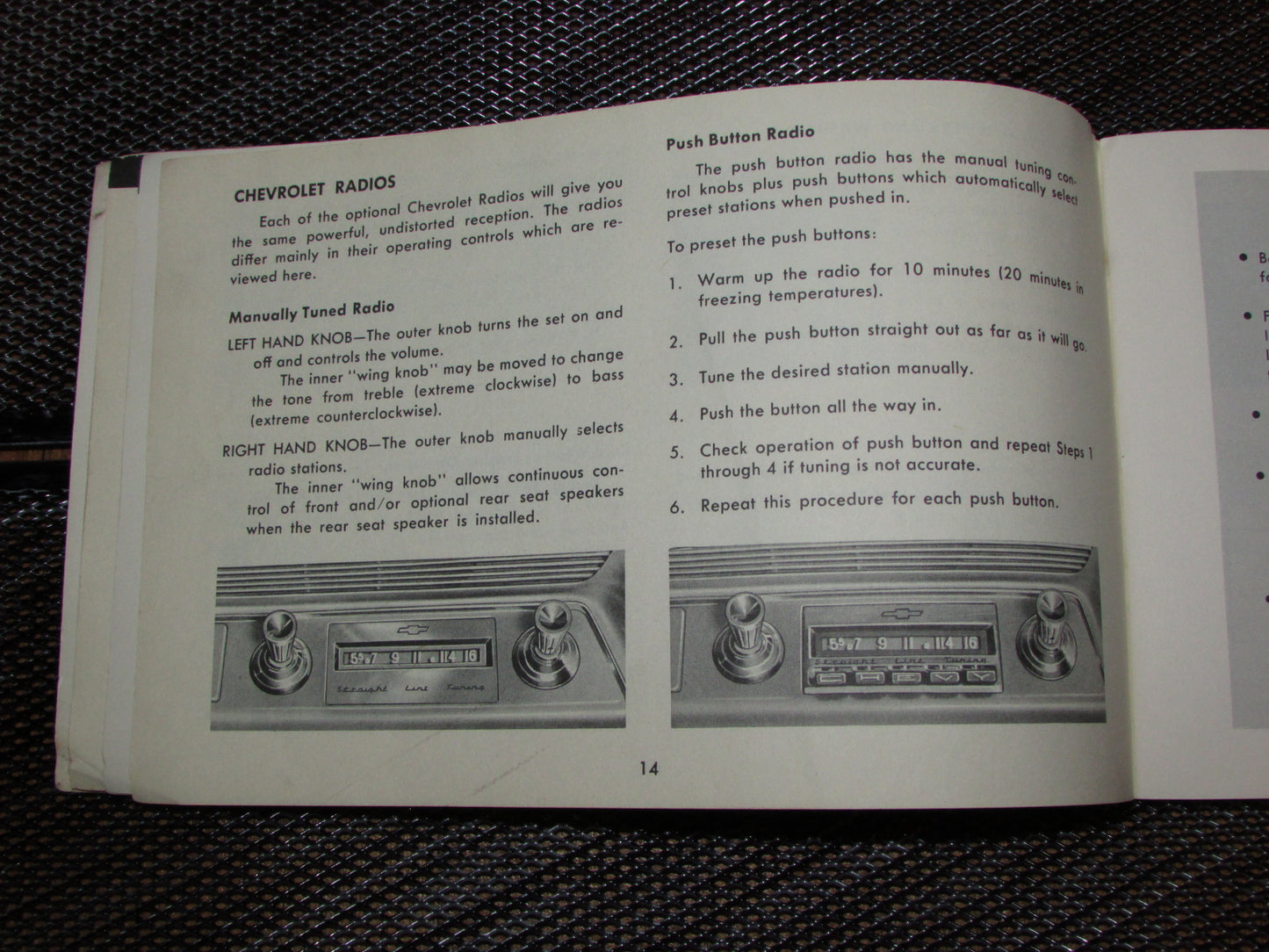Chevrolet Passenger Car (1961) Owners Manual