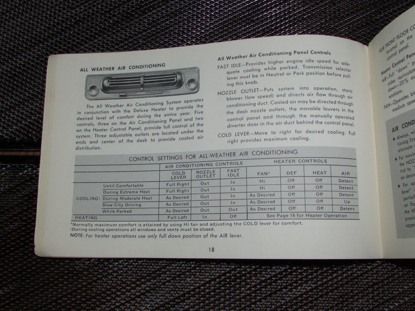 Chevrolet Passenger Car (1961) Owners Manual
