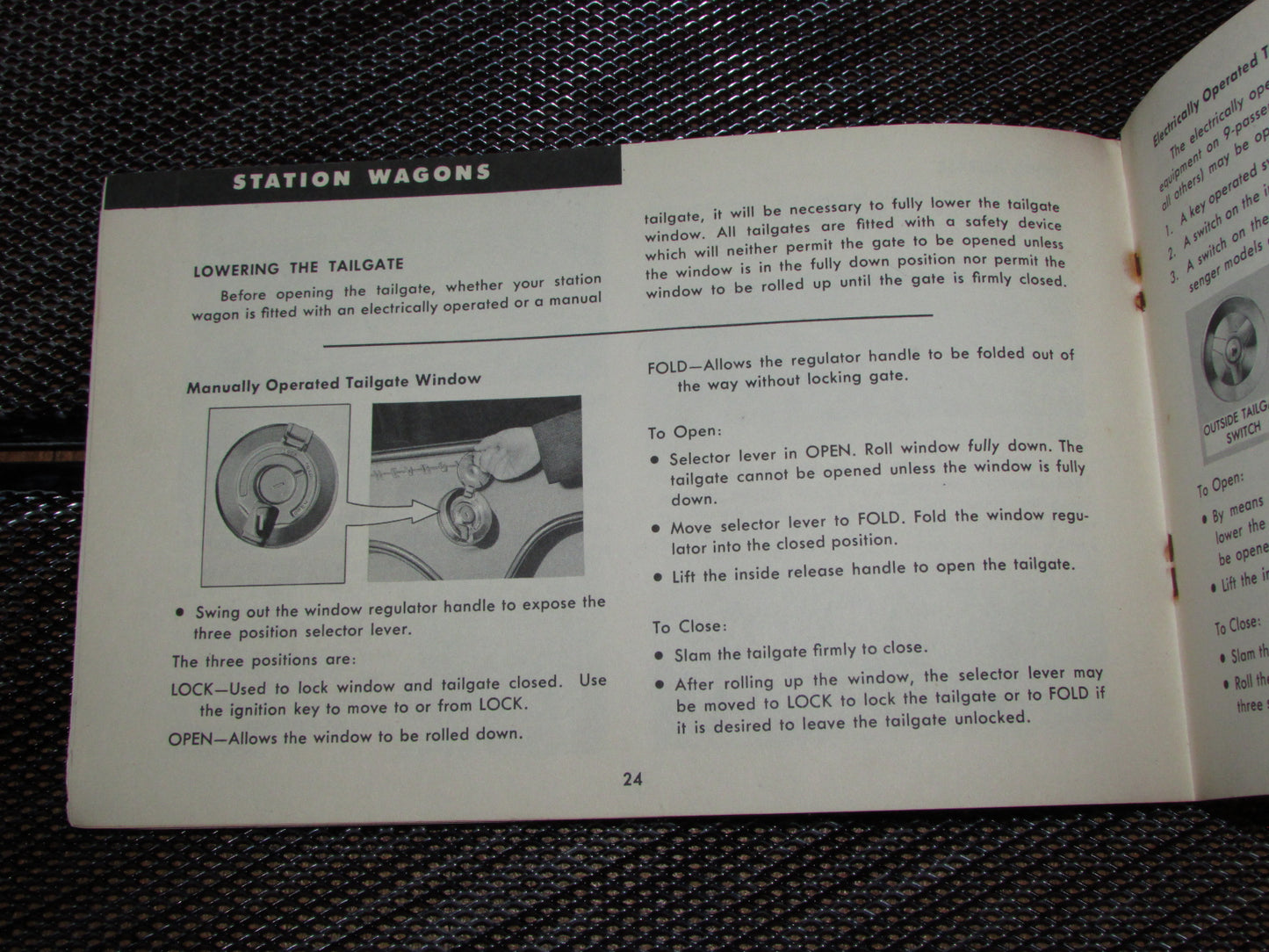 Chevrolet Passenger Car (1961) Owners Manual