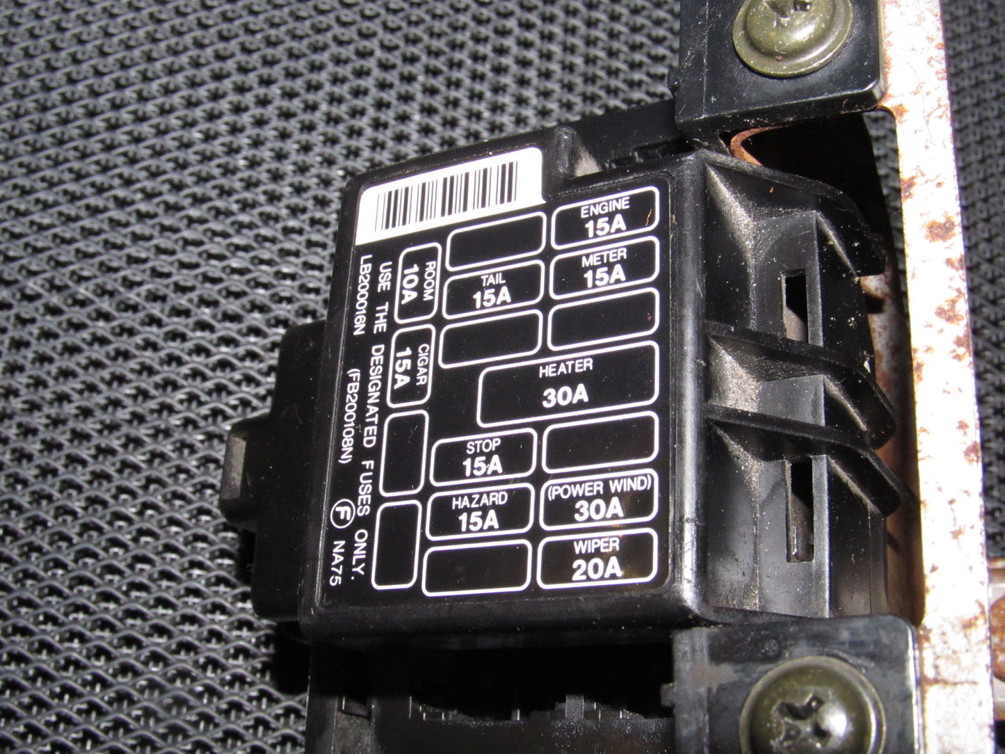 94 95 96 97 Mazda Miata OEM Interior Fuse Box