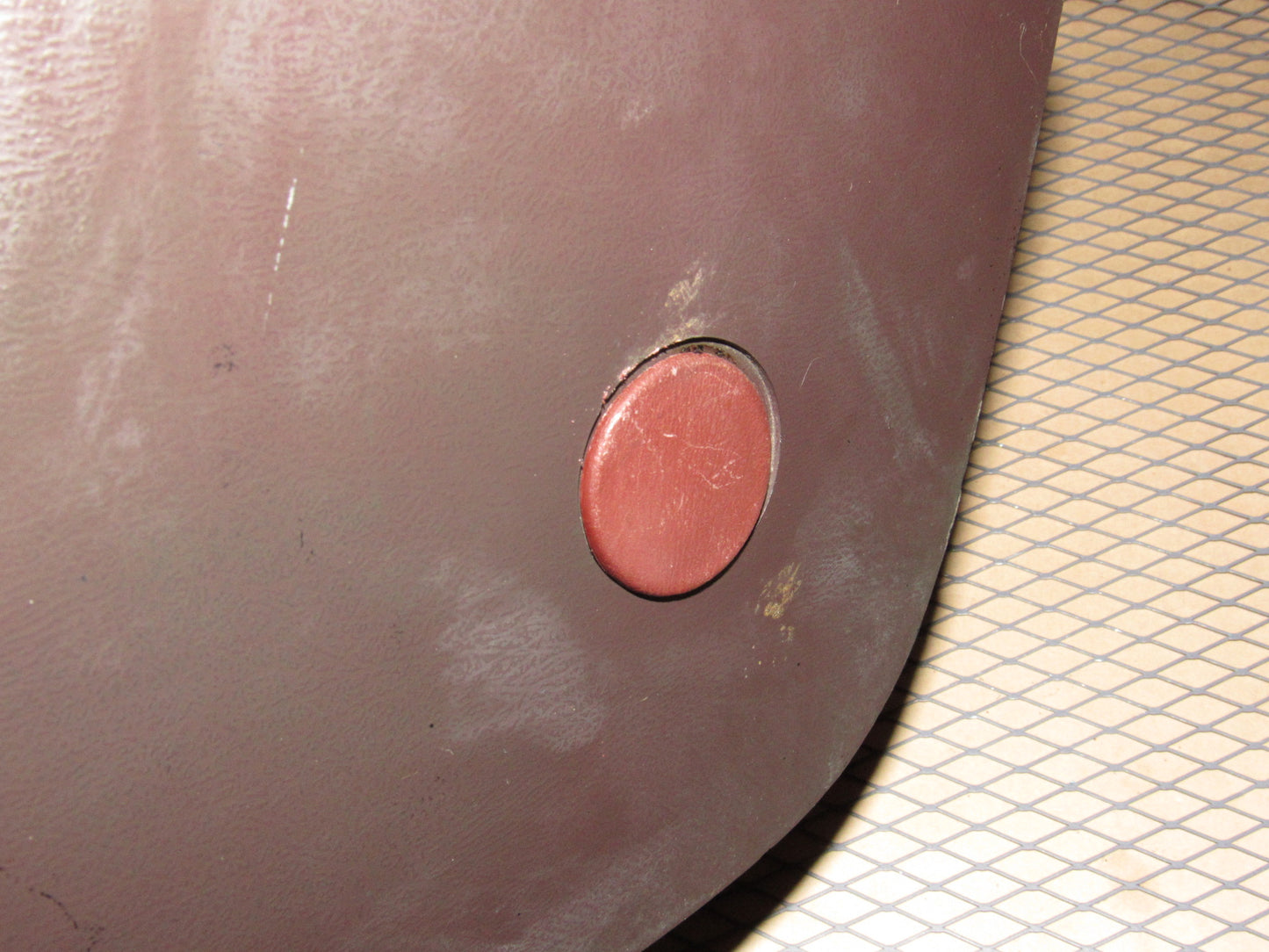 79 80 Mazda RX7 OEM Dash Console Shifter Panel Circular Filler Trim Cap Cover