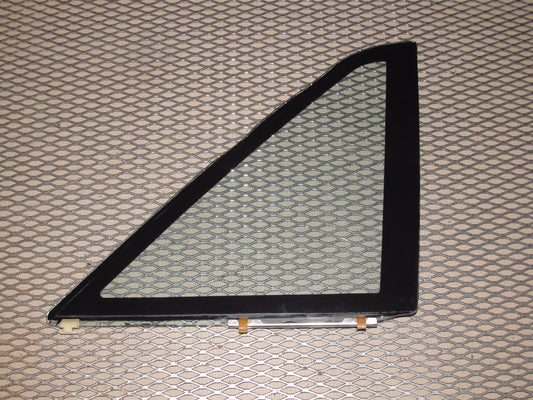 85 86 Toyota MR2 OEM Exterior Quarter Window Glass - Right