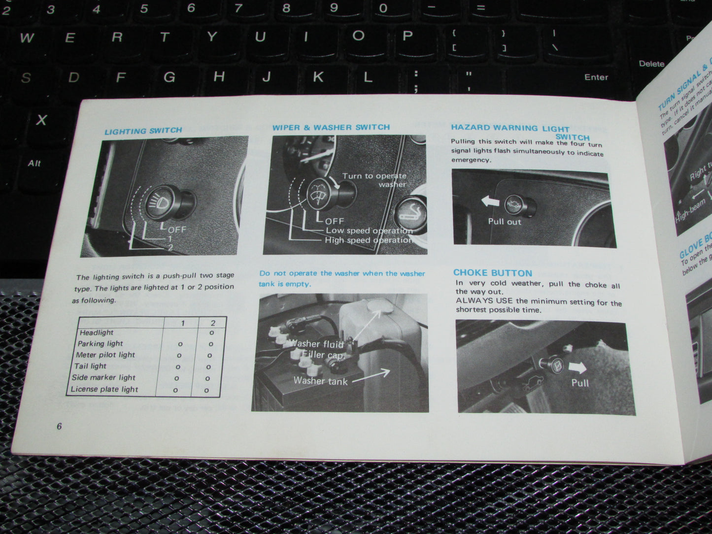 Toyota Corolla (1970) Owners Manual