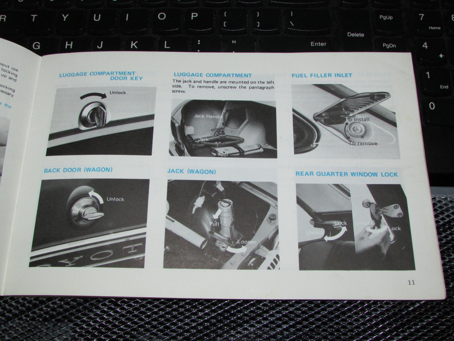 Toyota Corolla (1970) Owners Manual