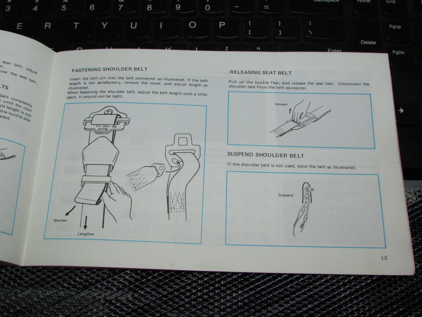 Toyota Corolla (1970) Owners Manual