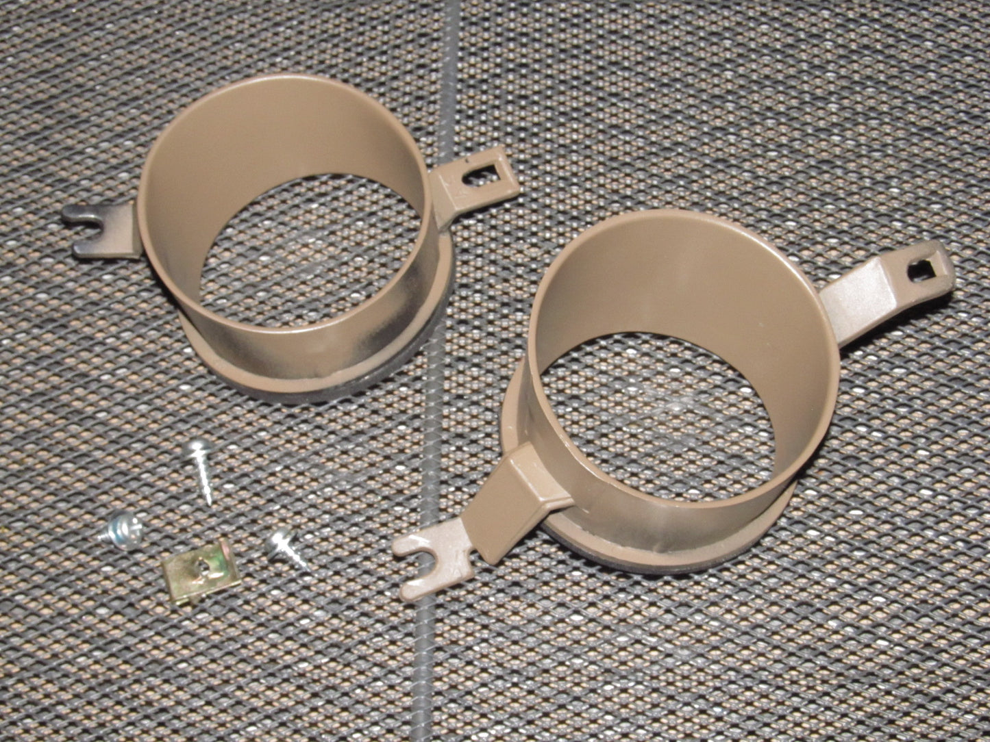 1987-1989 Nissan 300zx OEM Battery Fuel & Voltage Meter Gauge Dash Bezel