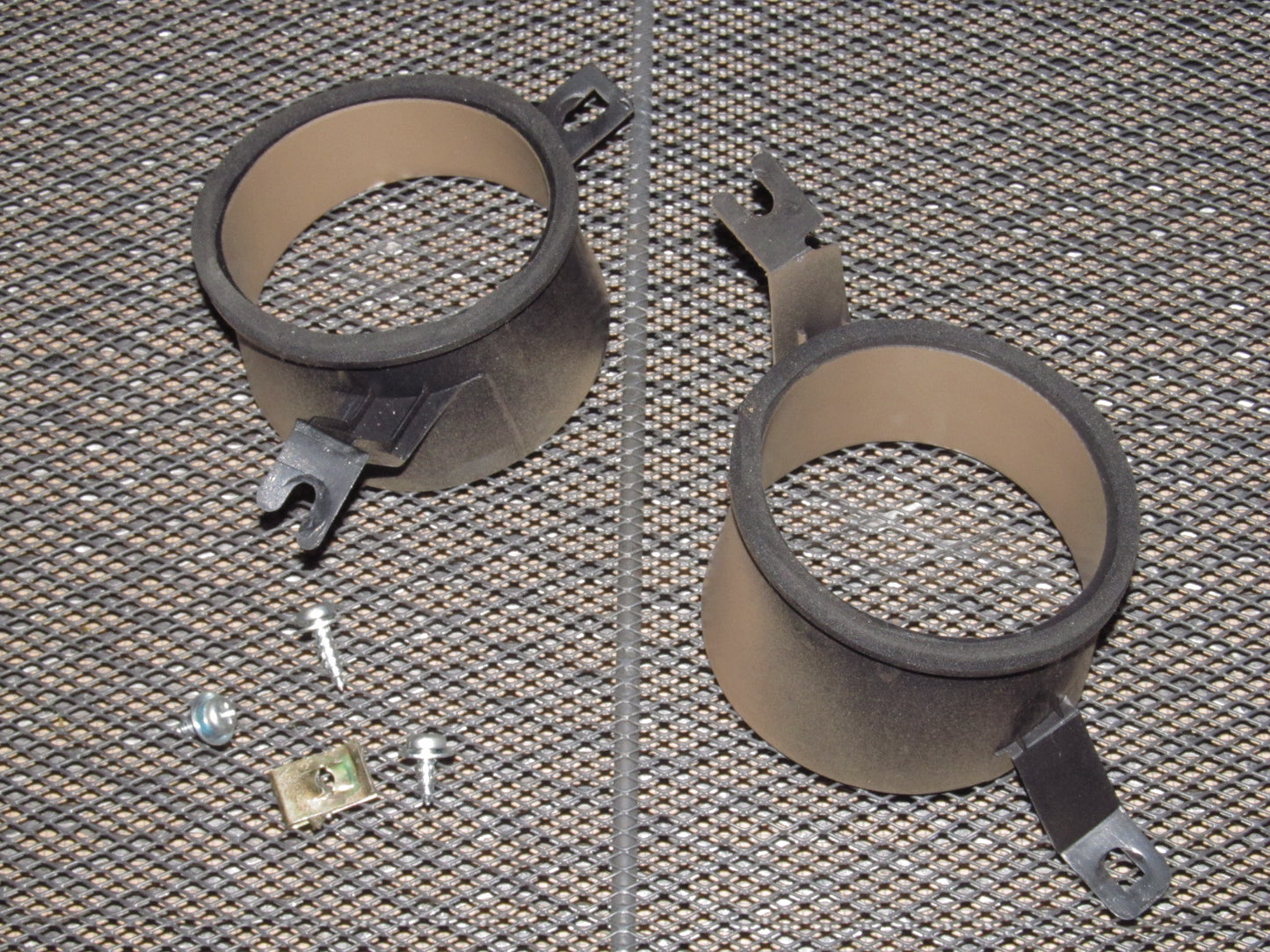 87 88 89 Nissan 300zx OEM Battery Fuel & Voltage Meter Gauge Dash Bezel