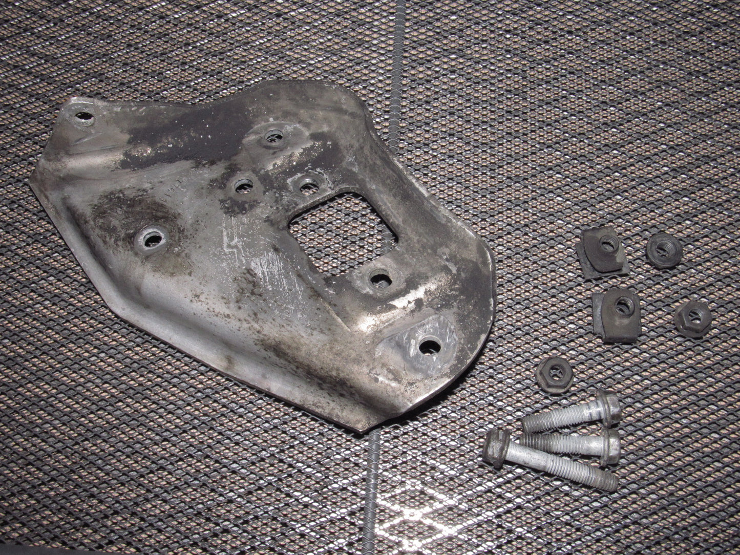 84-87 Chevrolet Corvette OEM Front Lower Control Arm Upper Cover Bracket - Left
