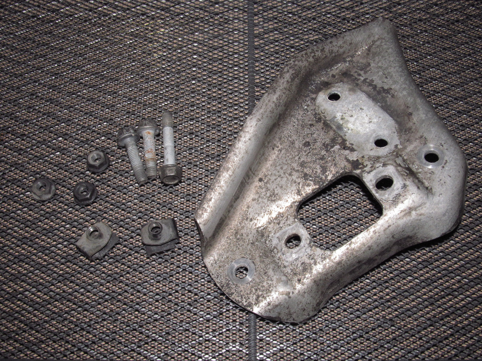 84-87 Chevrolet Corvette OEM Front Lower Control Arm Upper Cover Bracket - Right