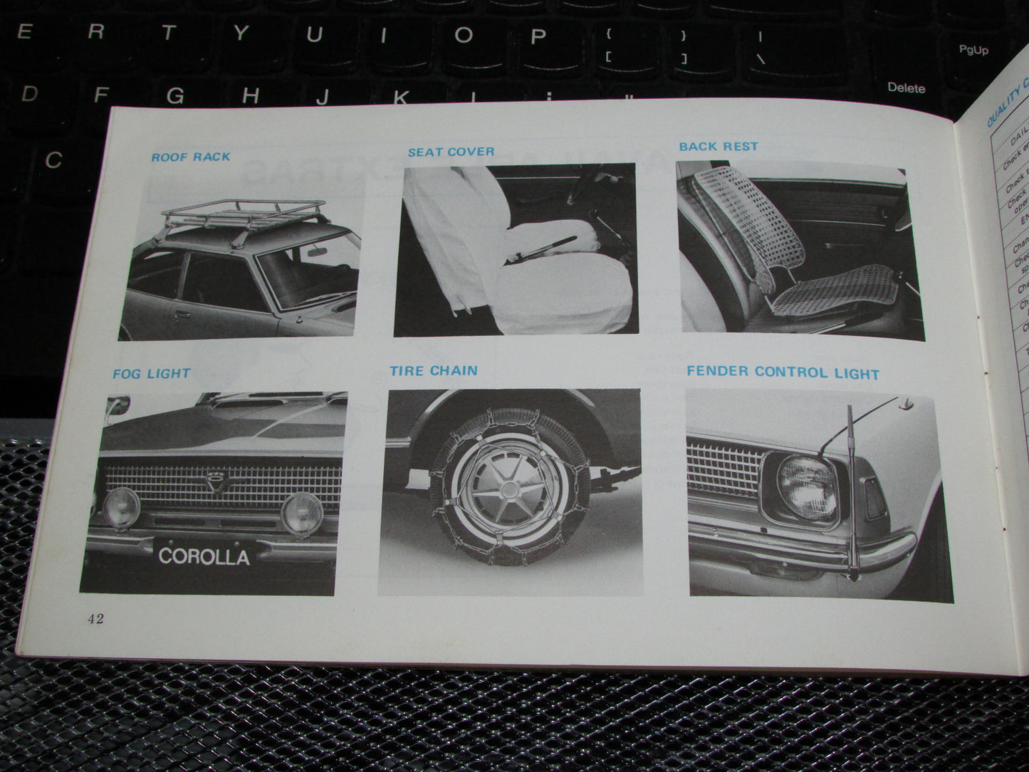 Toyota Corolla (1970) Owners Manual