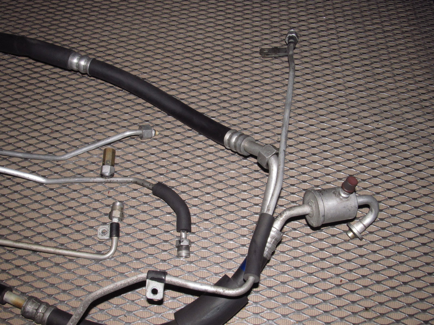 88 89 Nissan 300zx OEM A/C Fitting Hose Set - NA