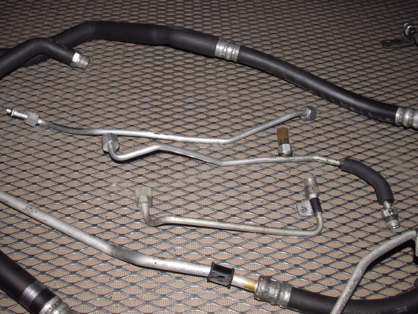 88 89 Nissan 300zx OEM A/C Fitting Hose Set - NA