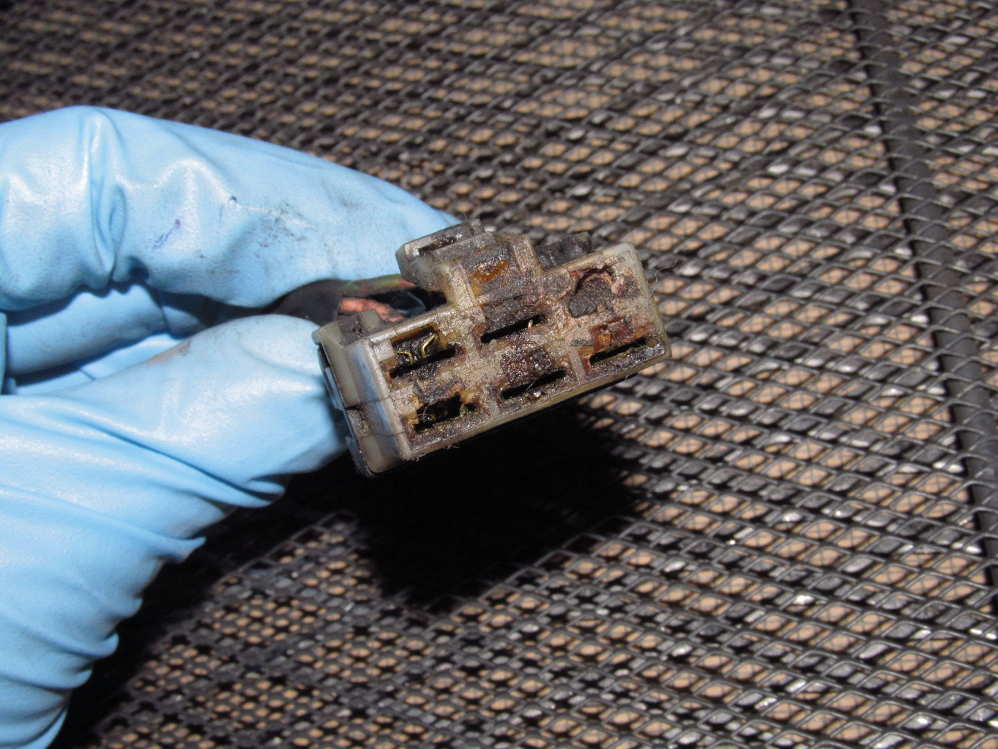 87 88 89 Nissan 300zx OEM Front Wiper Motor Pigtail Harness