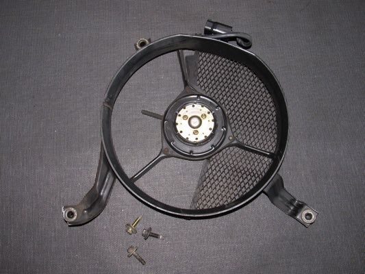 86 87 88 Toyota Supra Turbo OEM A/C Condenser Fan Shroud & Motor