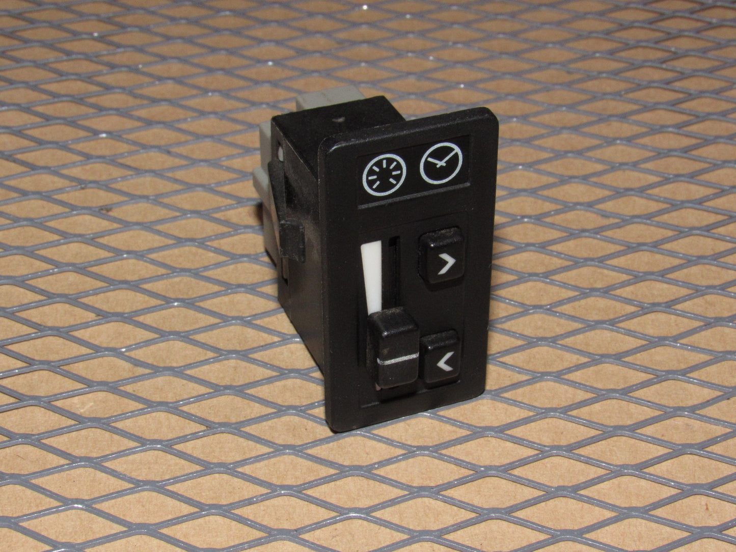 91 92 Volvo 740 OEM Dash Light illumination Dimmer & Clock Adjustment Switch