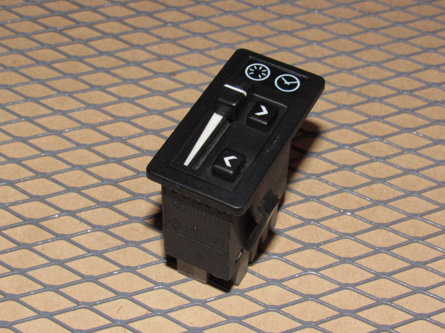 91 92 Volvo 740 OEM Dash Light illumination Dimmer & Clock Adjustment Switch