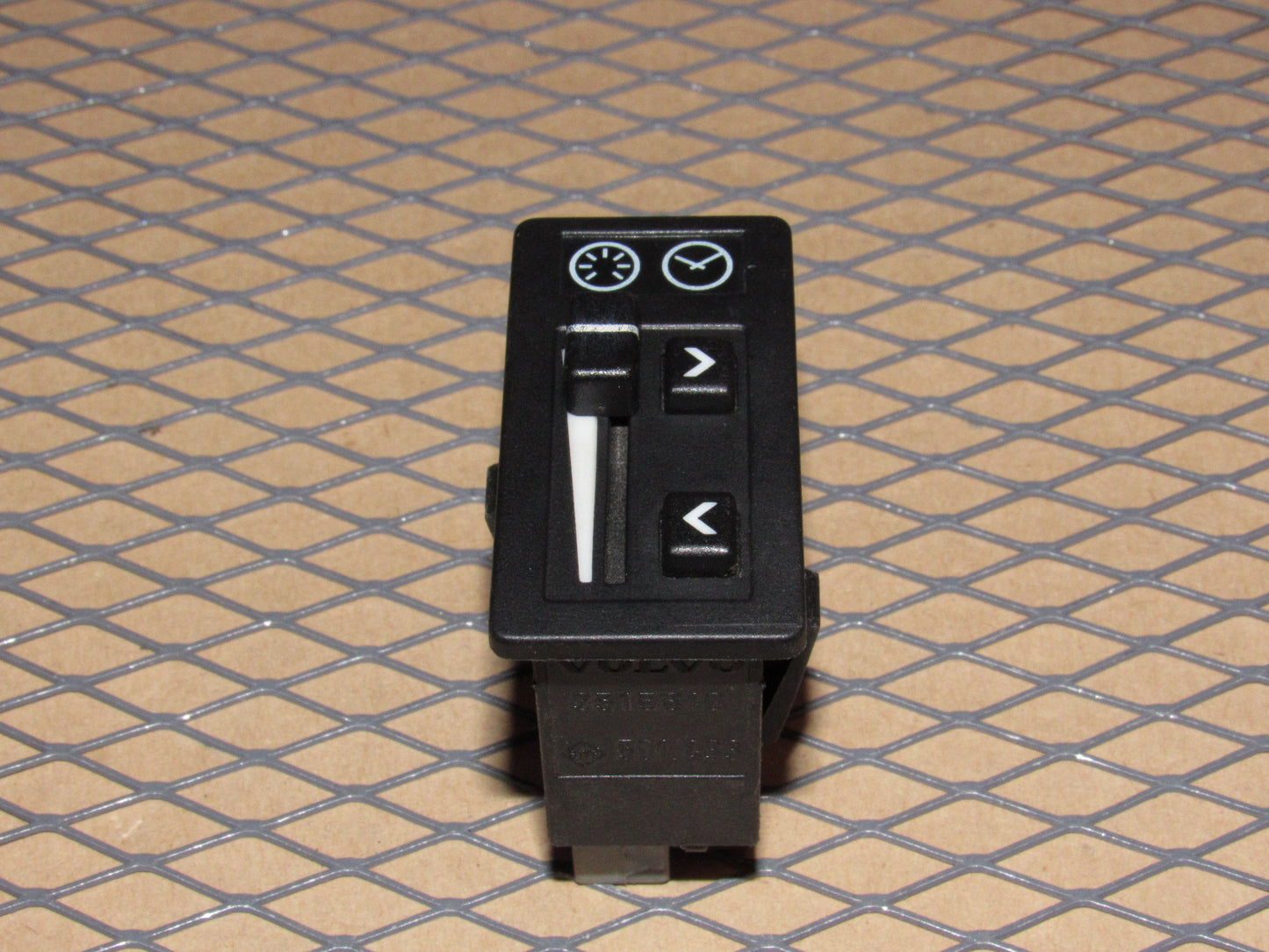91 92 Volvo 740 OEM Dash Light illumination Dimmer & Clock Adjustment Switch