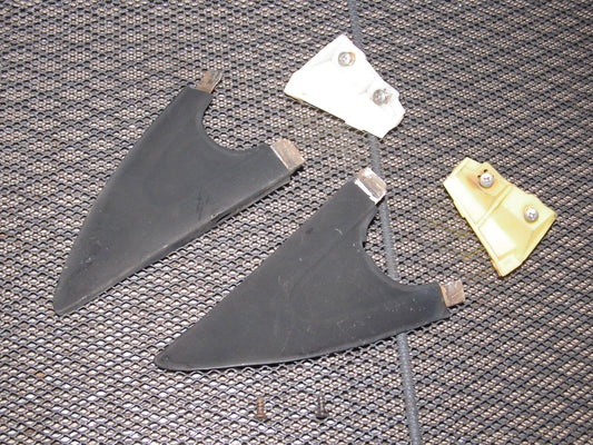 89 90 Toyota Supra OEM Rear Quarter Window Corner Cover Moulding
