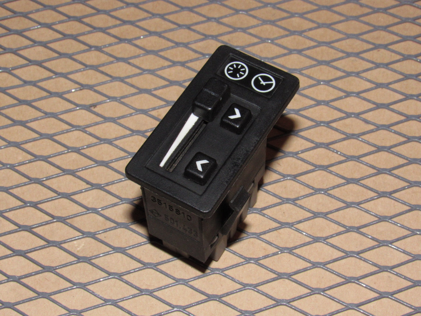 91 92 Volvo 740 OEM Dash Light illumination Dimmer & Clock Adjustment Switch