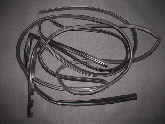 96 97 98 99 00 Honda Civic OEM Door Weather Stripping - Left Set