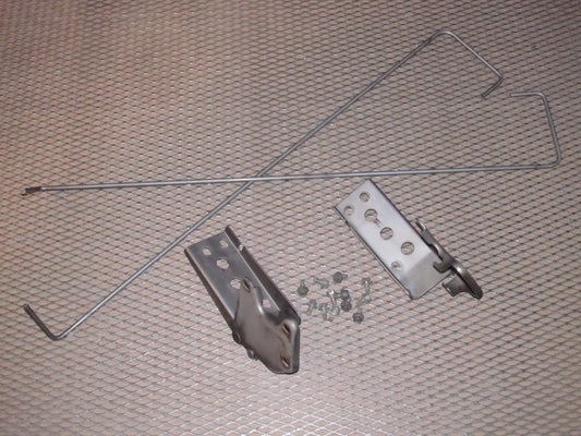 79 80 Datsun 280zx OEM Hood Hinges & Torsion Rod