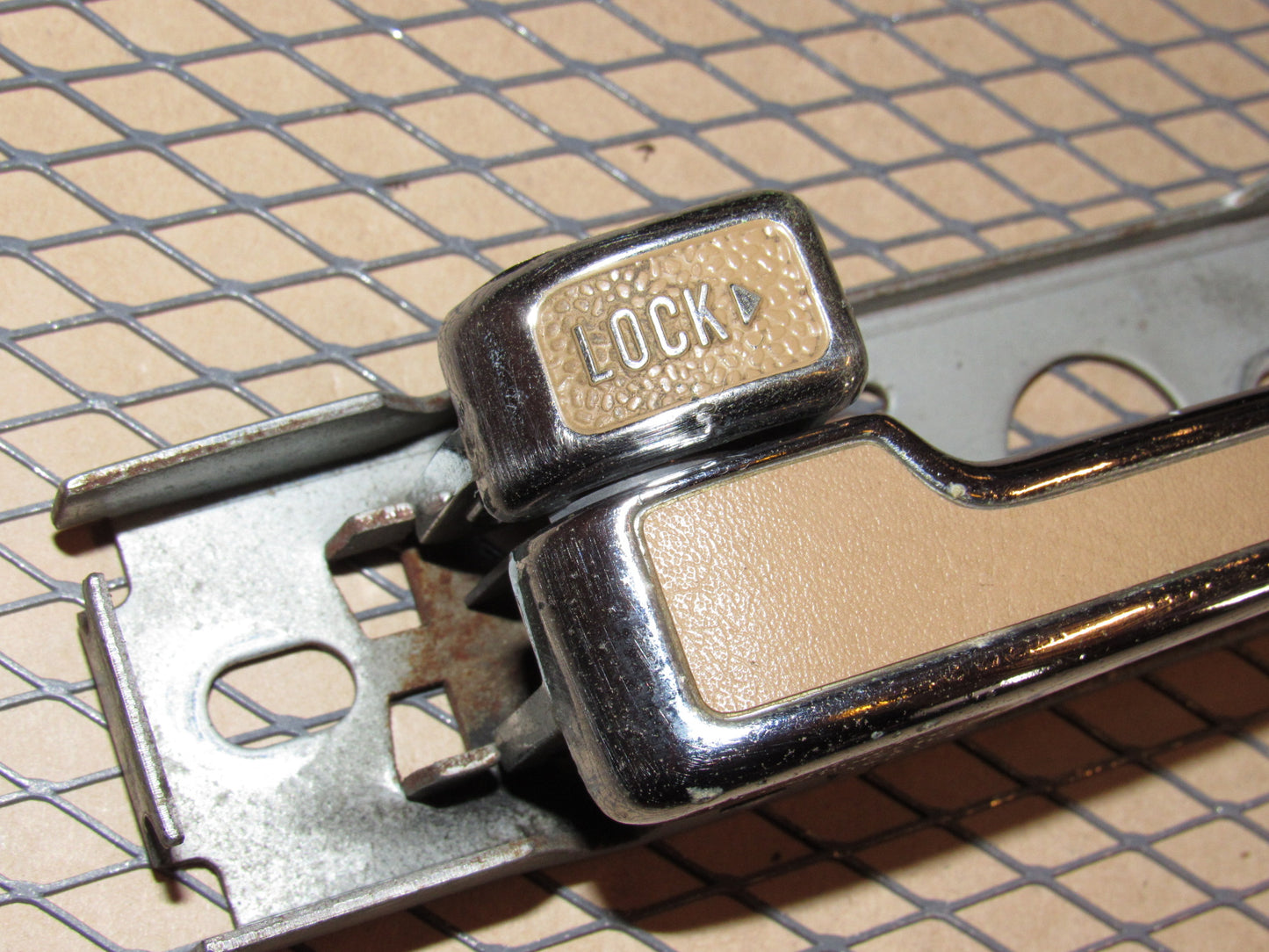 79 80 81 82 83 Datsun 280zx OEM Interior Door Handle & Lock - Left