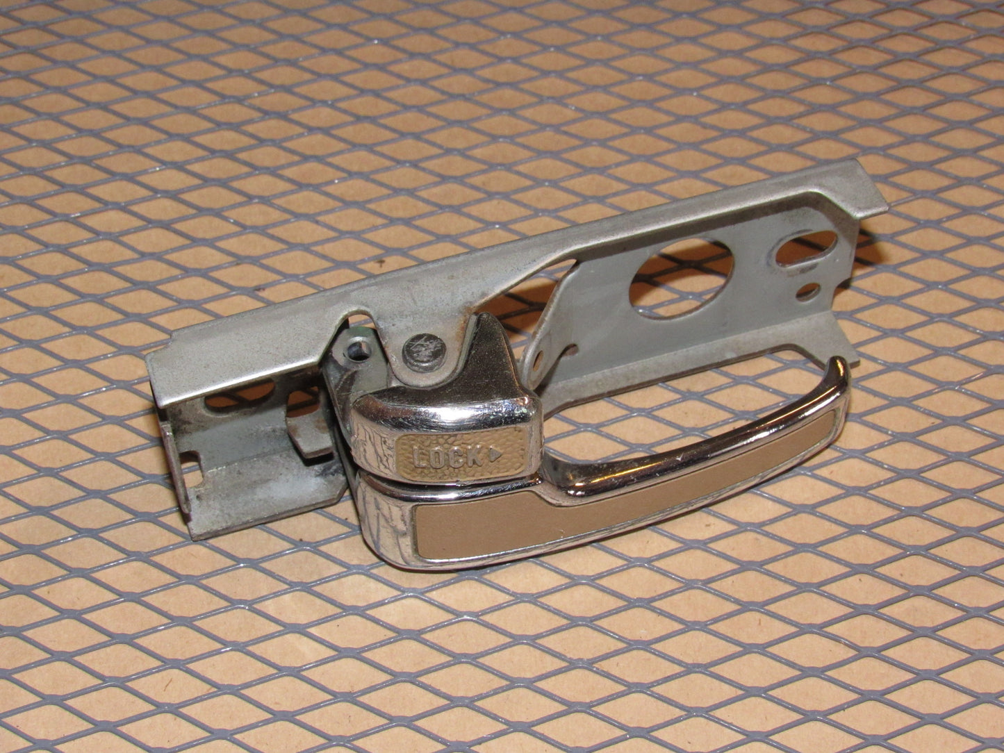 79 80 81 82 83 Datsun 280zx OEM Interior Door Handle & Lock - Left