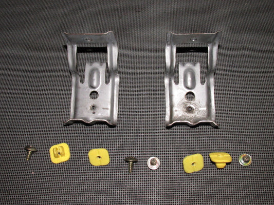 96 97 98 99 00 Honda Civic OEM Door Panel Handle Bracket - Set
