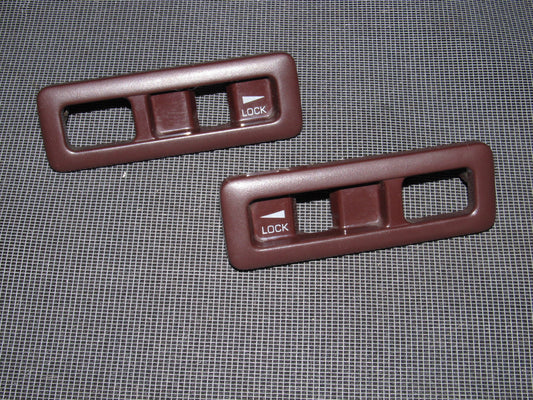 86 87 88 Toyota Supra OEM Interior Power Door Lock Trim Bezel