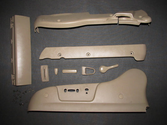 01 02 03 Acura CL OEM Type-S Seat Track Cover Panel - Left Set