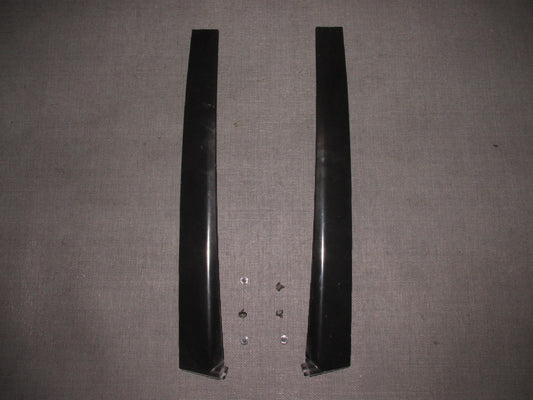 96 97 98 99 00 Honda Civic OEM Exterior Door Garnish Pillar Panel Set