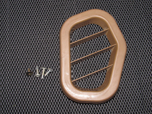 90-96 Nissan 300zx OEM Brown Door End Heater AC Louver - Driver Side - Left