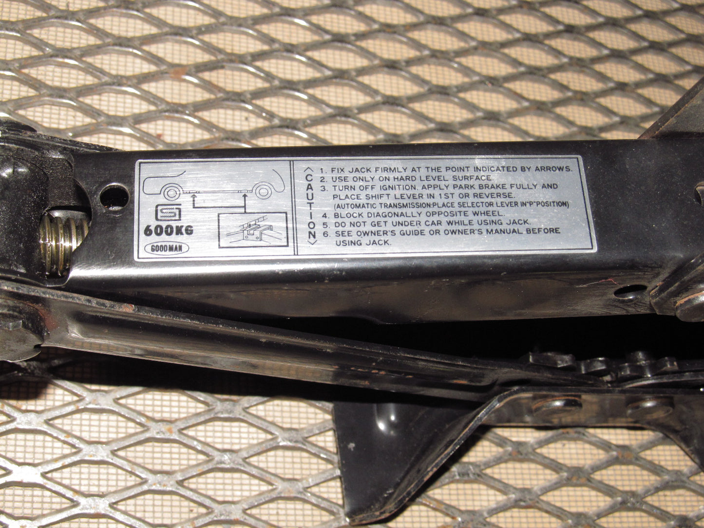 94 95 96 97 Mazda Miata OEM Wheel Tire Jack & Crank