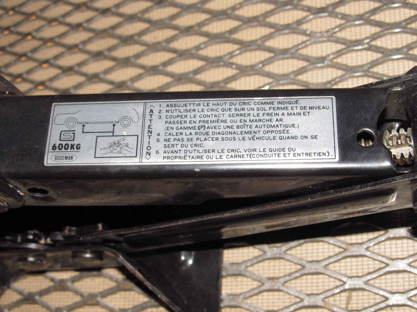 94 95 96 97 Mazda Miata OEM Wheel Tire Jack & Crank
