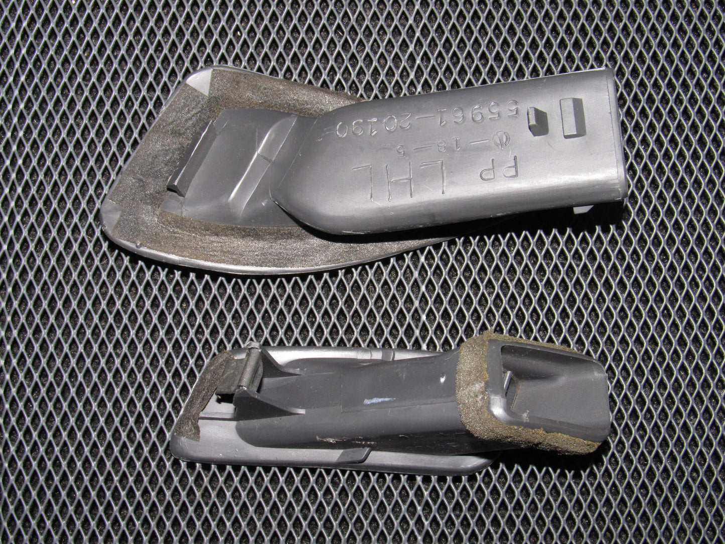 90-93 Toyota Celica OEM Dark Gray Dash Top Heater AC Louver Vent - Left & Right