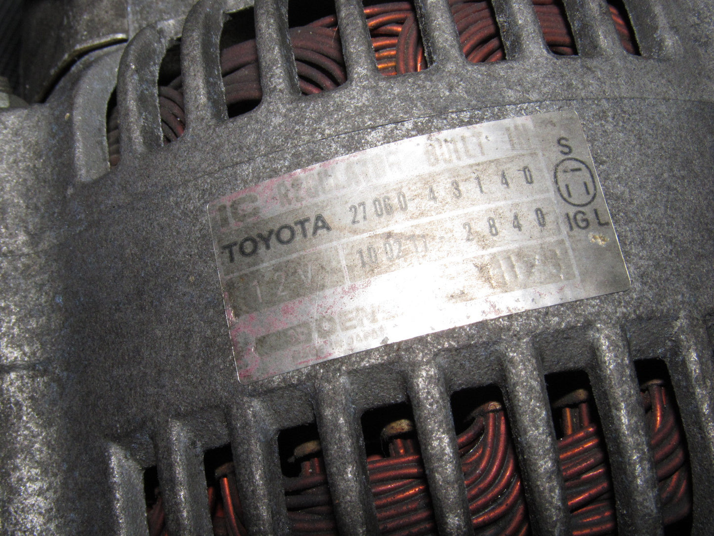 86 87 88 Toyota Supra OEM Turbo OEM Alternator