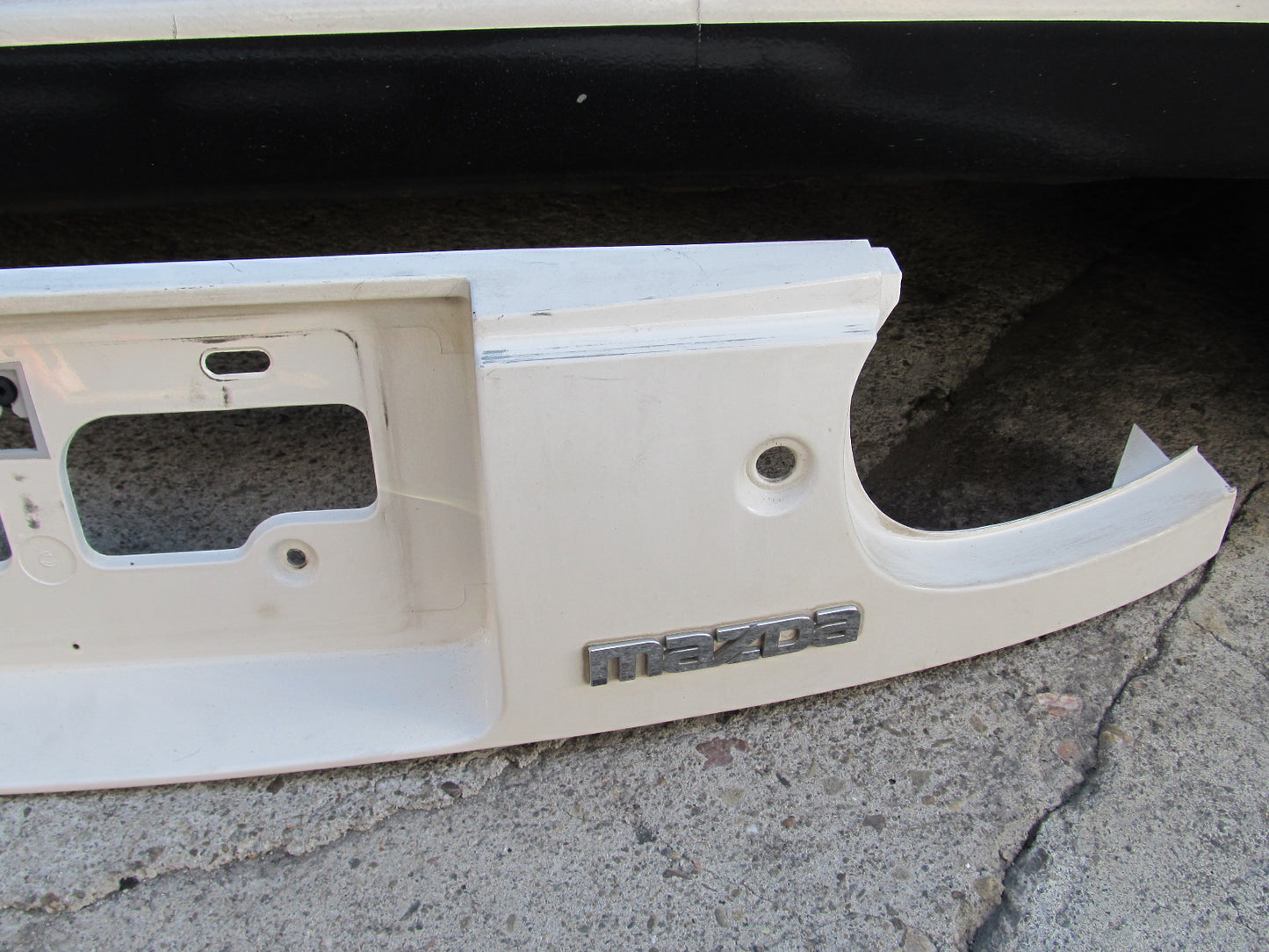 94 95 96 97 Mazda Miata OEM Rear Trunk License Plate Cover Panel