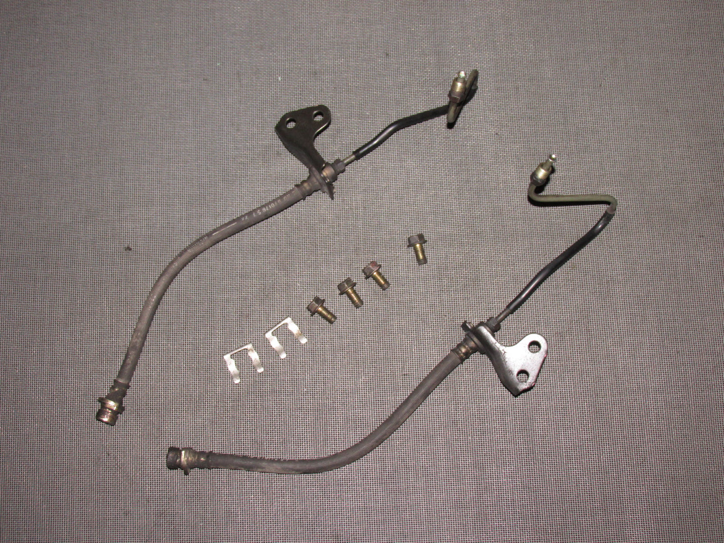 96 97 98 99 00 Honda Civic OEM Brake Hose & Line - Rear Set