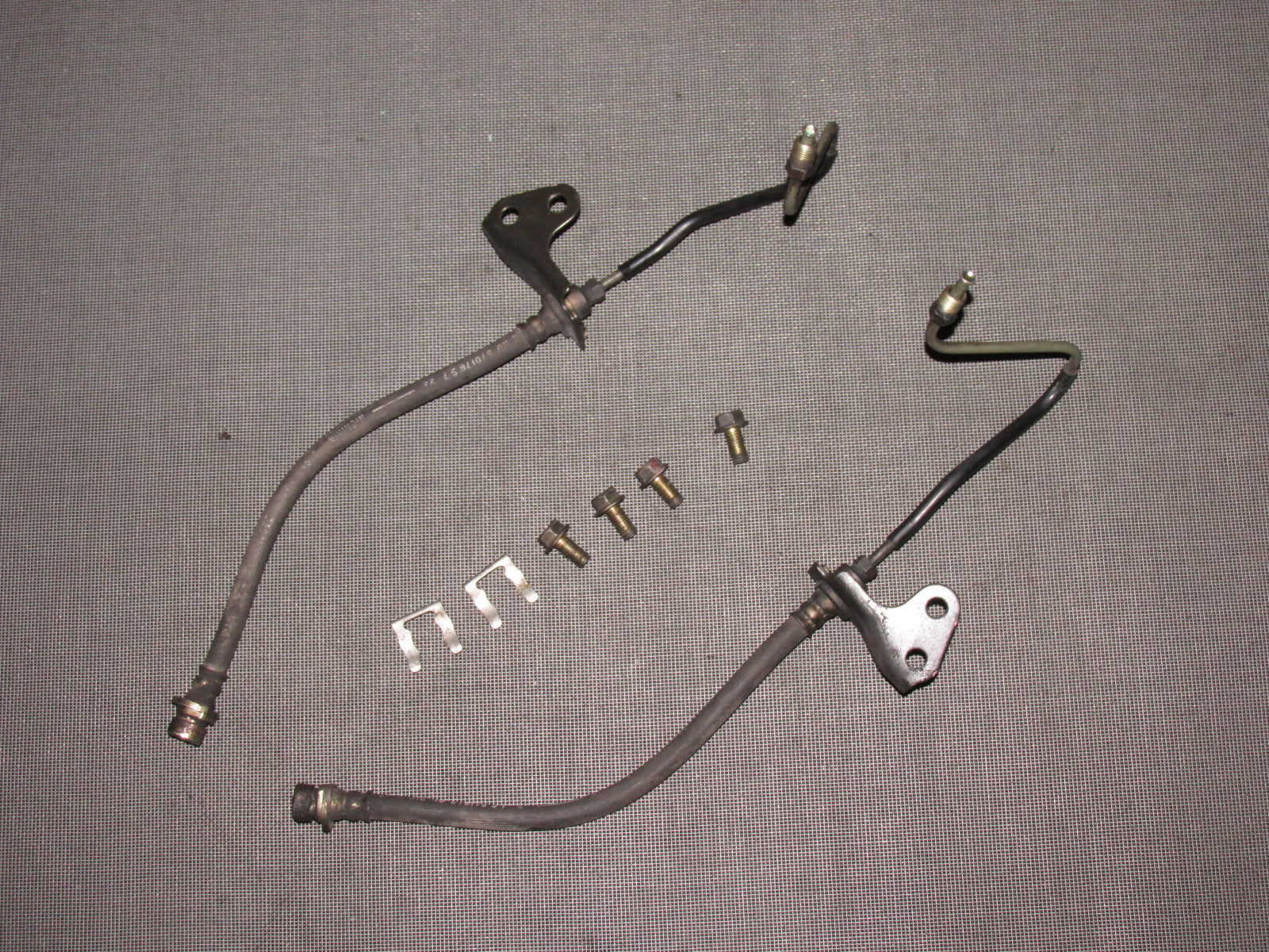 96 97 98 99 00 Honda Civic OEM Brake Hose & Line - Rear Set