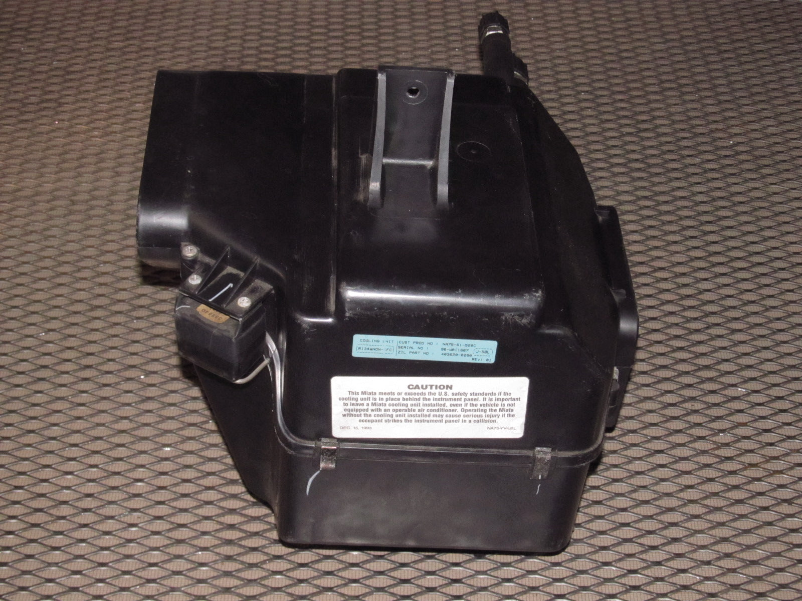 94 95 96 97 Mazda Miata OEM A/C Evaporator Core & Housing Box