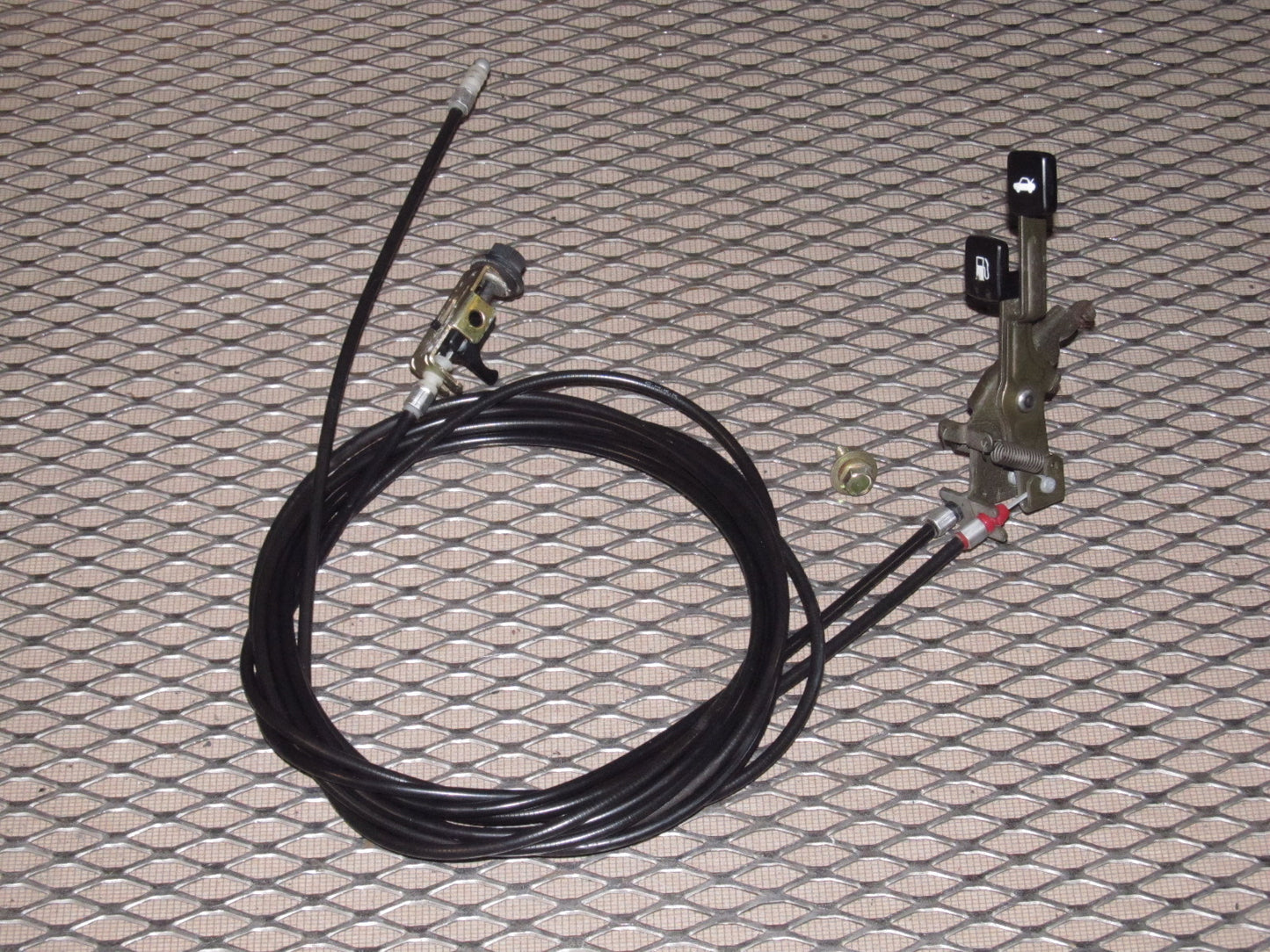 94 95 96 97 Mazda Miata OEM Gas & Trunk Door Release Switch & Cable