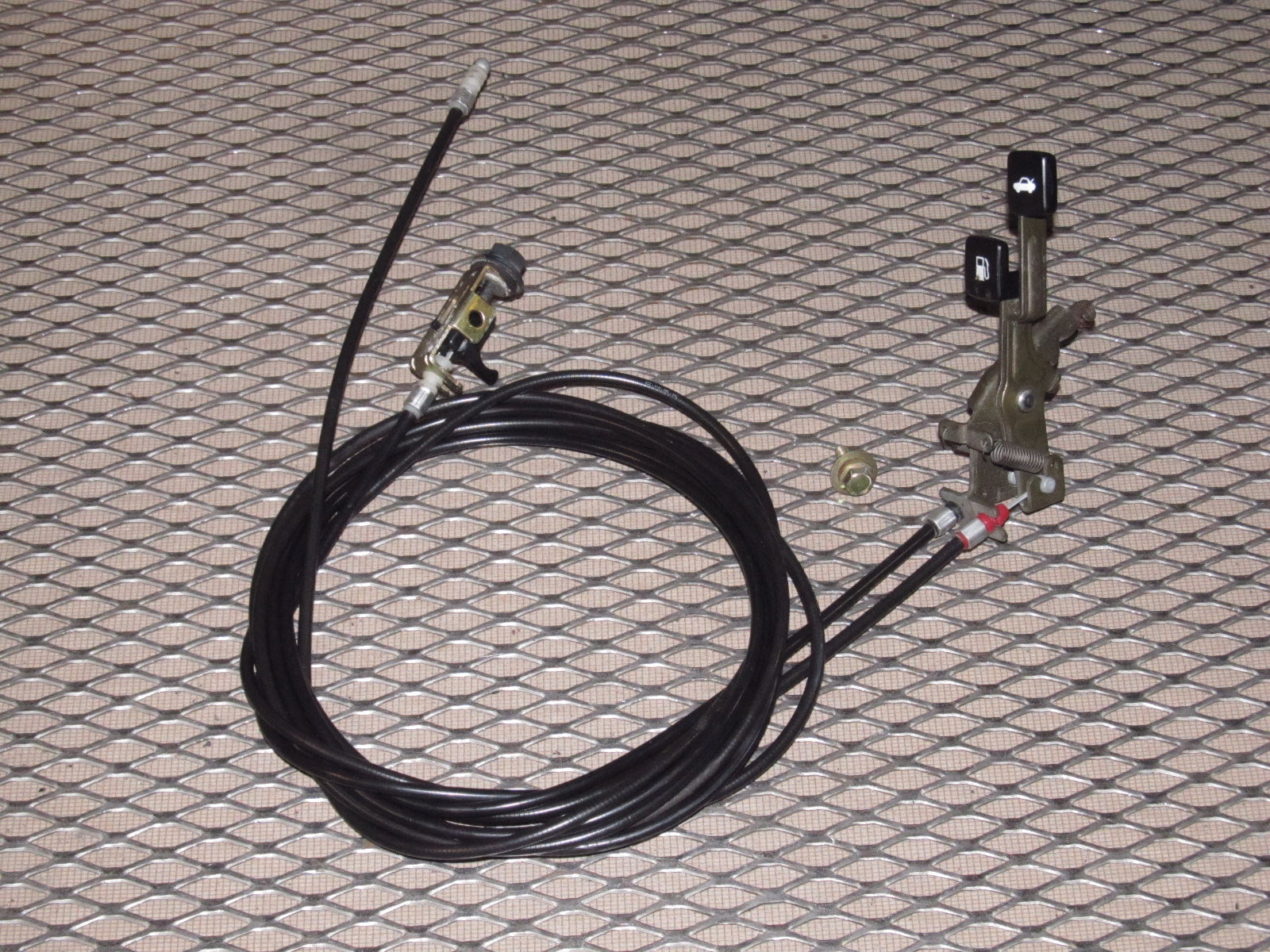 94 95 96 97 Mazda Miata OEM Gas & Trunk Door Release Switch & Cable