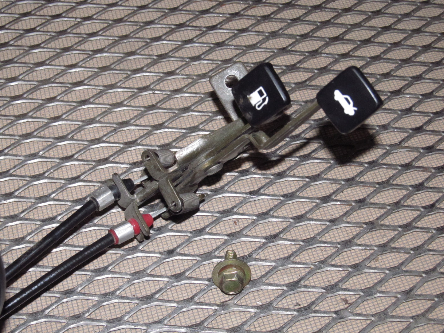 94 95 96 97 Mazda Miata OEM Gas & Trunk Door Release Switch & Cable