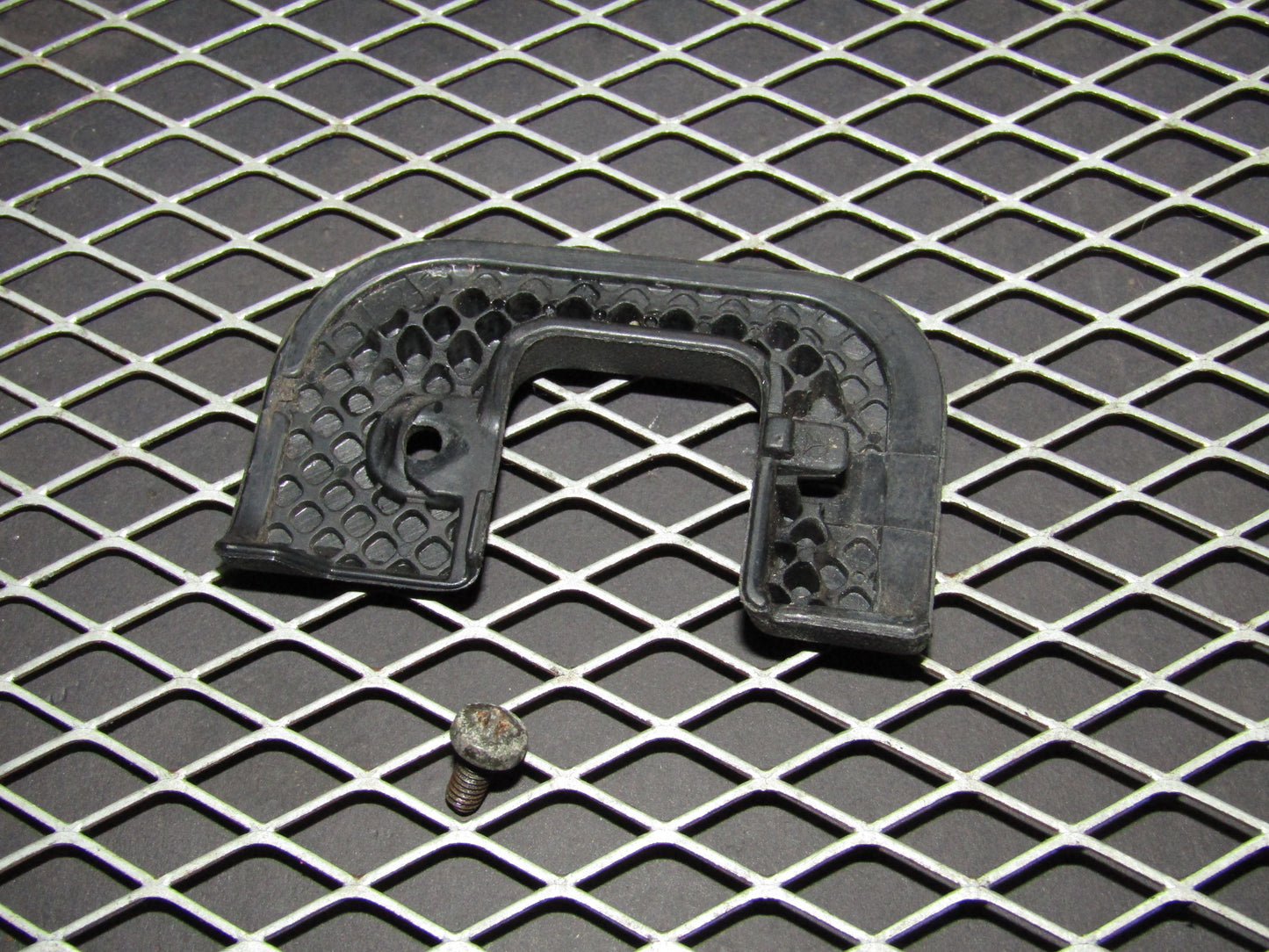 86-93 Mercedes Benz 300E OEM Rear Door Latch Cover Trim - Left