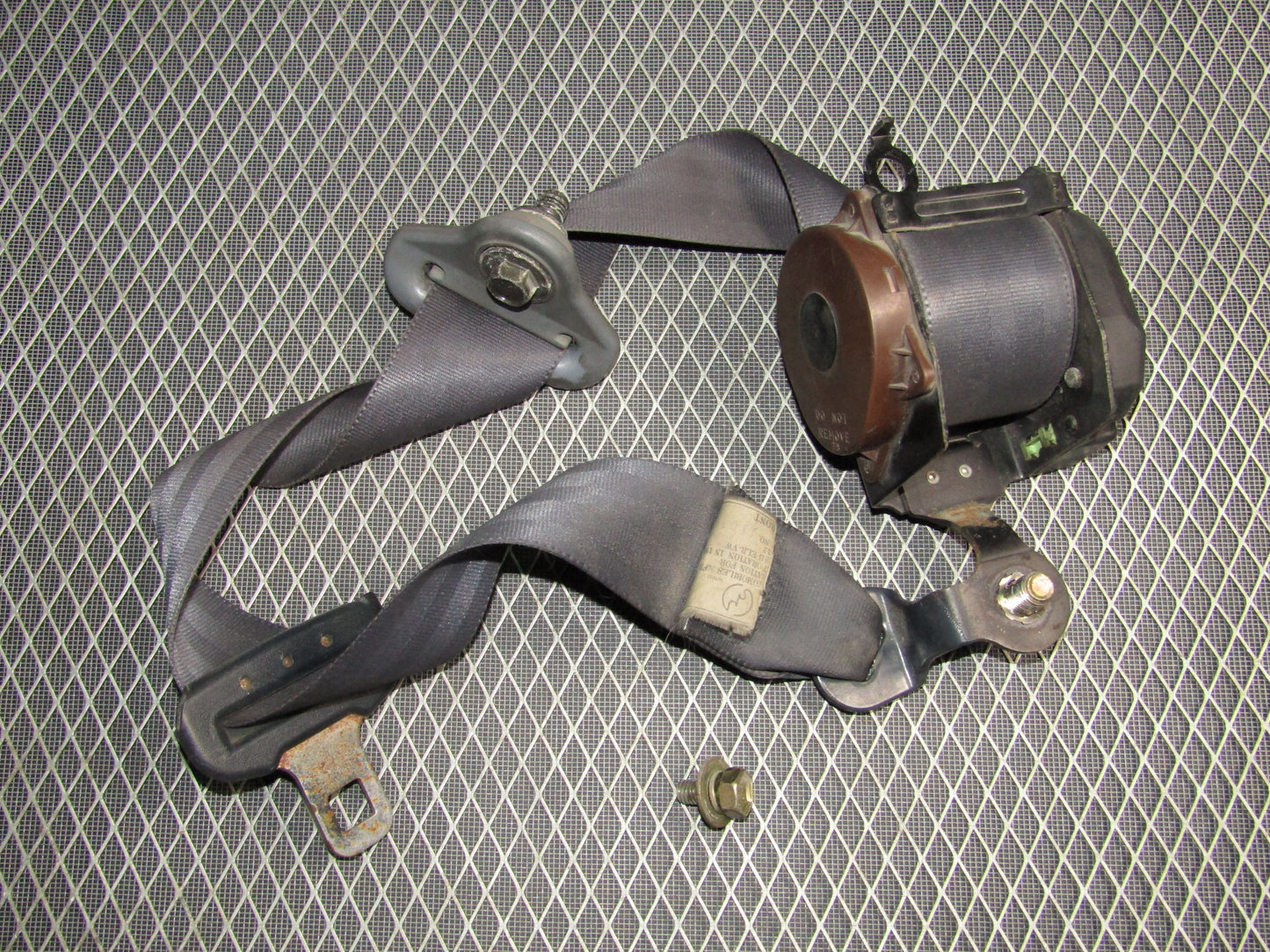 87 88 89 90 91 Toyota Crown Royal Saloon OEM Seat Belt - Front Left