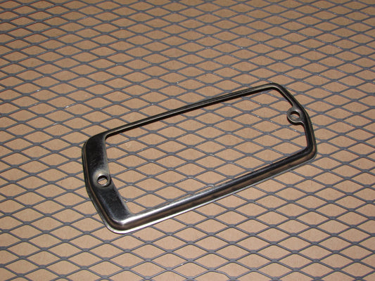 75 76 77 78 Datsun 280z OEM Rear Side Marker Chrome Bezel - Left