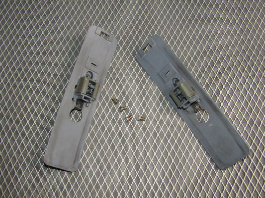 87-91 Toyota Crown Royal Saloon OEM Seat Belt Adjuster - Set